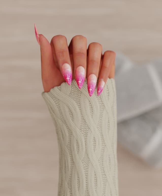 Блестящий маникюр Sparkle Nails